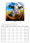 NEW Limited Edition 2024 Cow Collection Calendar