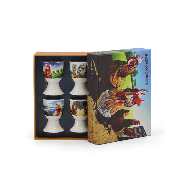 NEW Beyond The Herd Set Of Egg Cups