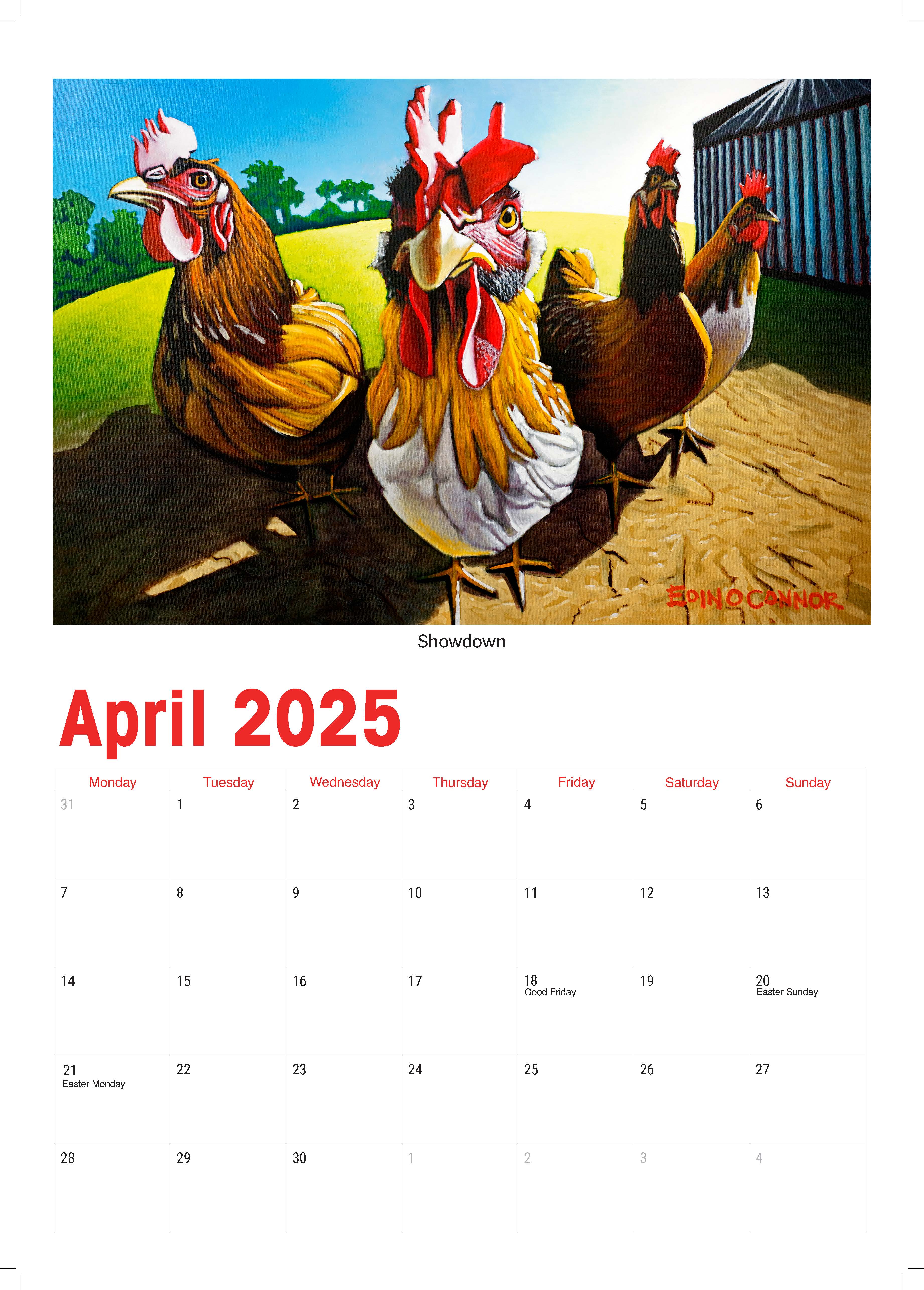 NEW Limited Edition 2025 Animal Calendar