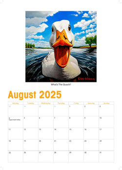 NEW Limited Edition 2025 Animal Calendar