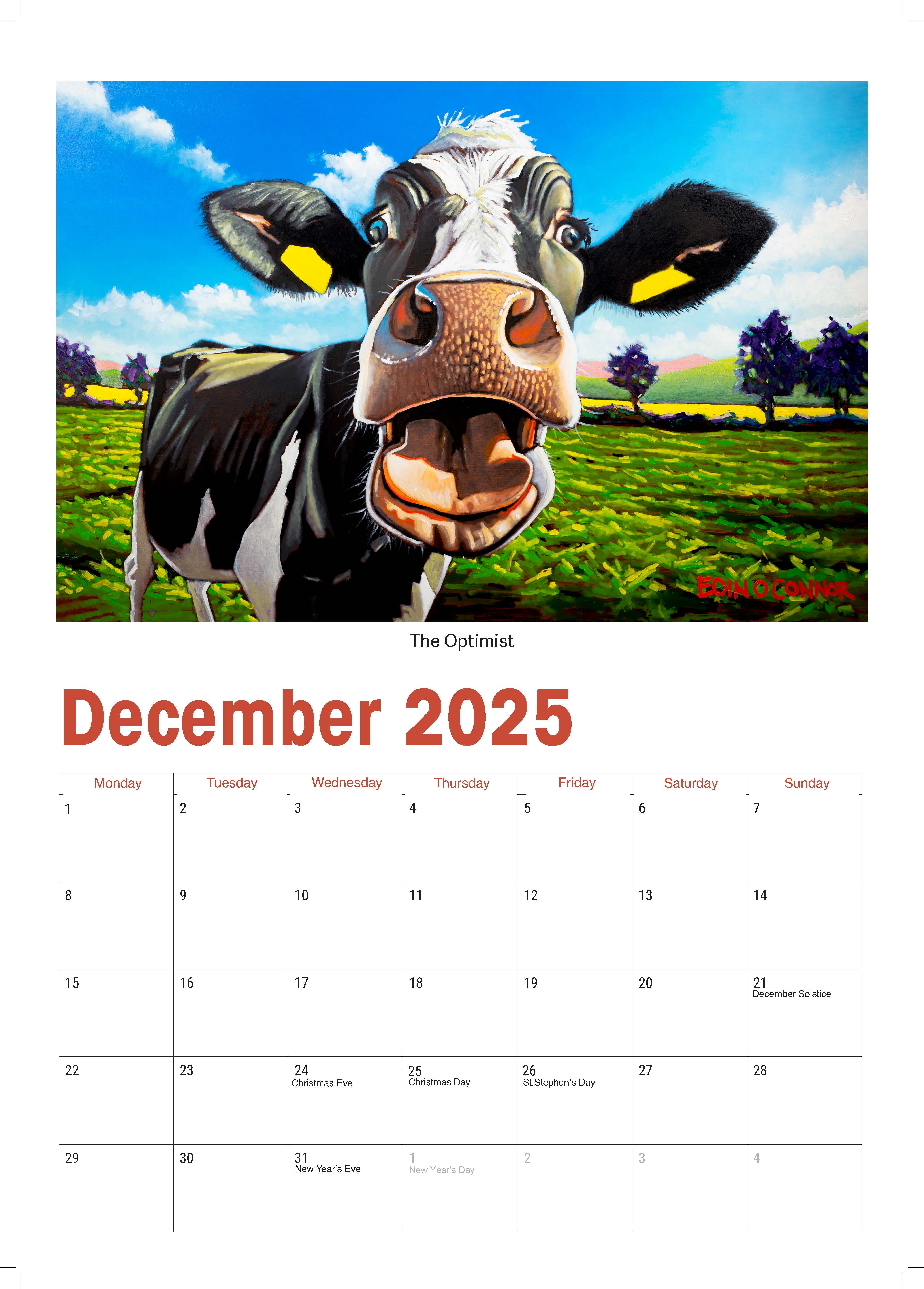 NEW Limited Edition 2025 Animal Calendar