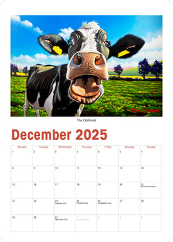 NEW Limited Edition 2025 Animal Calendar