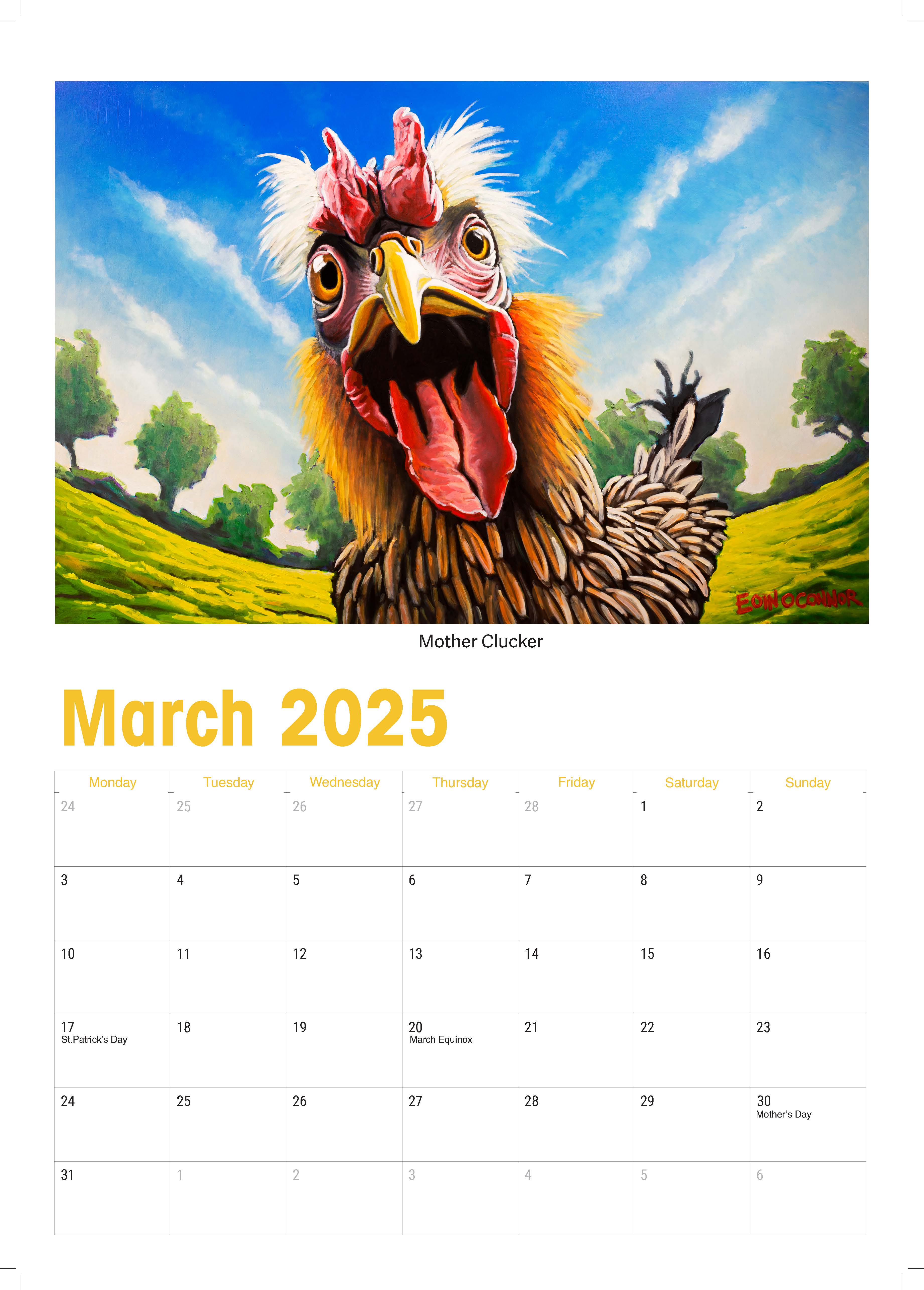 NEW Limited Edition 2025 Animal Calendar