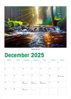 NEW Limited Edition 2025 Landscape Calendar