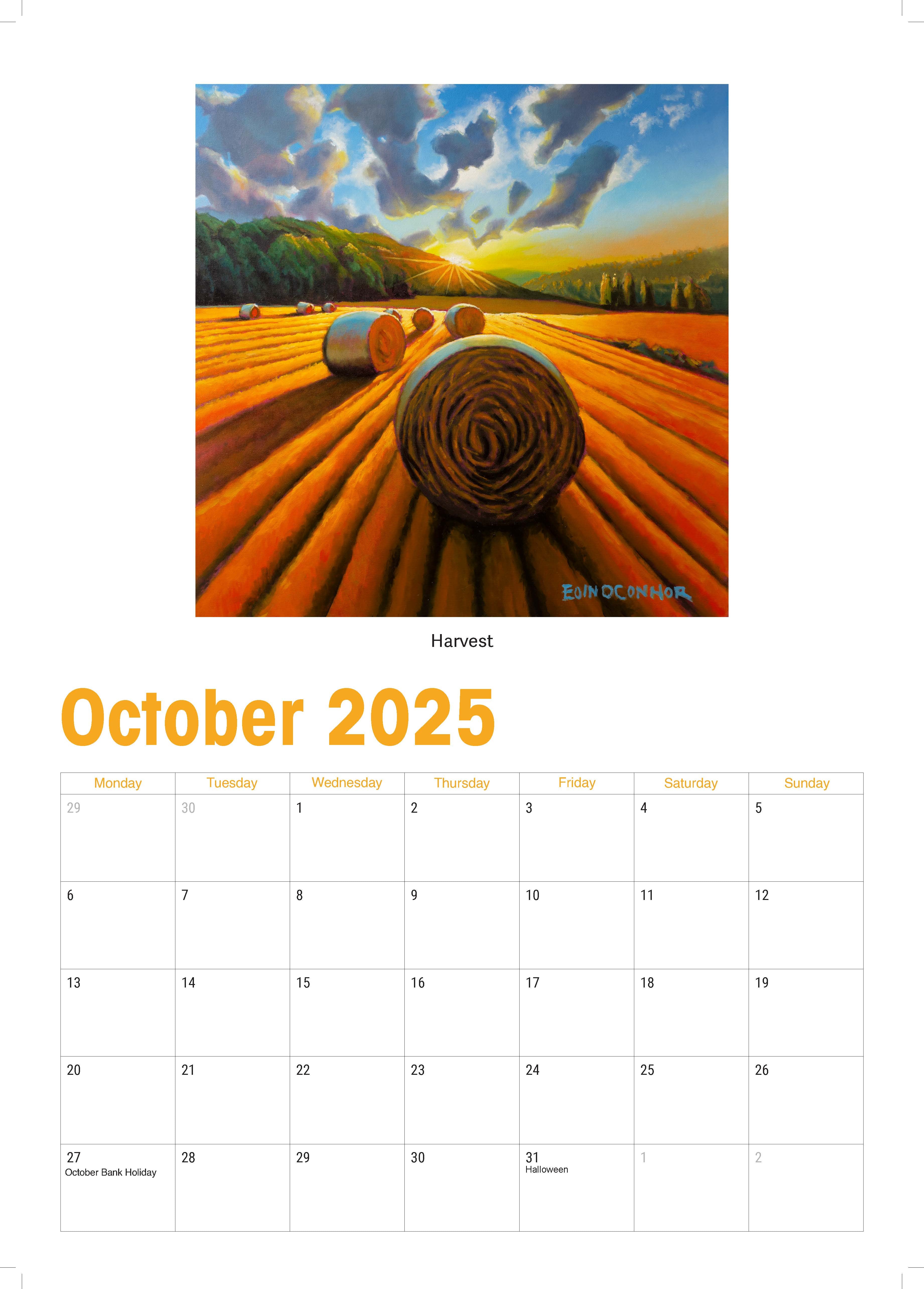 NEW Limited Edition 2025 Landscape Calendar