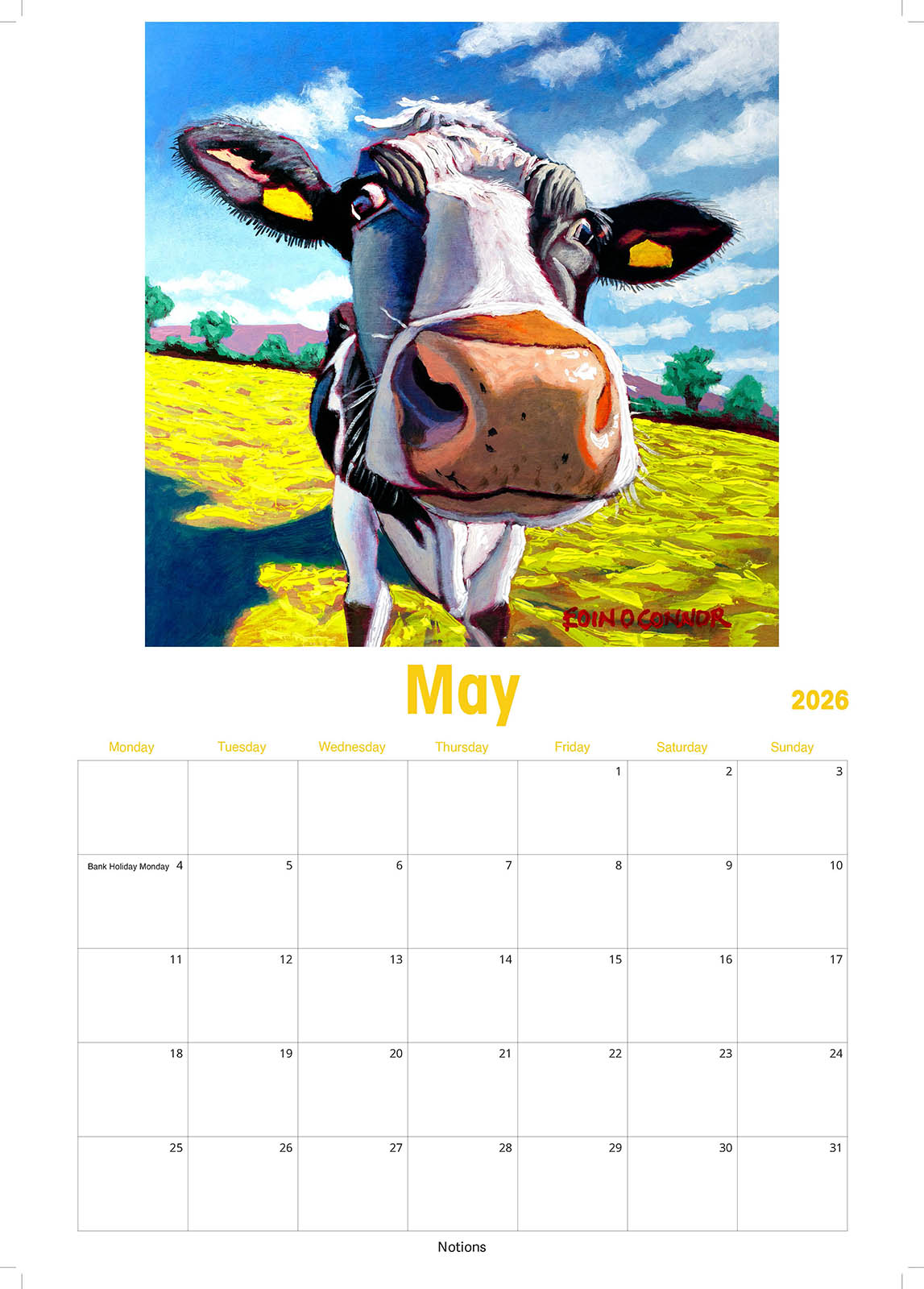 NEW Limited Edition 2026 Animal Calendar