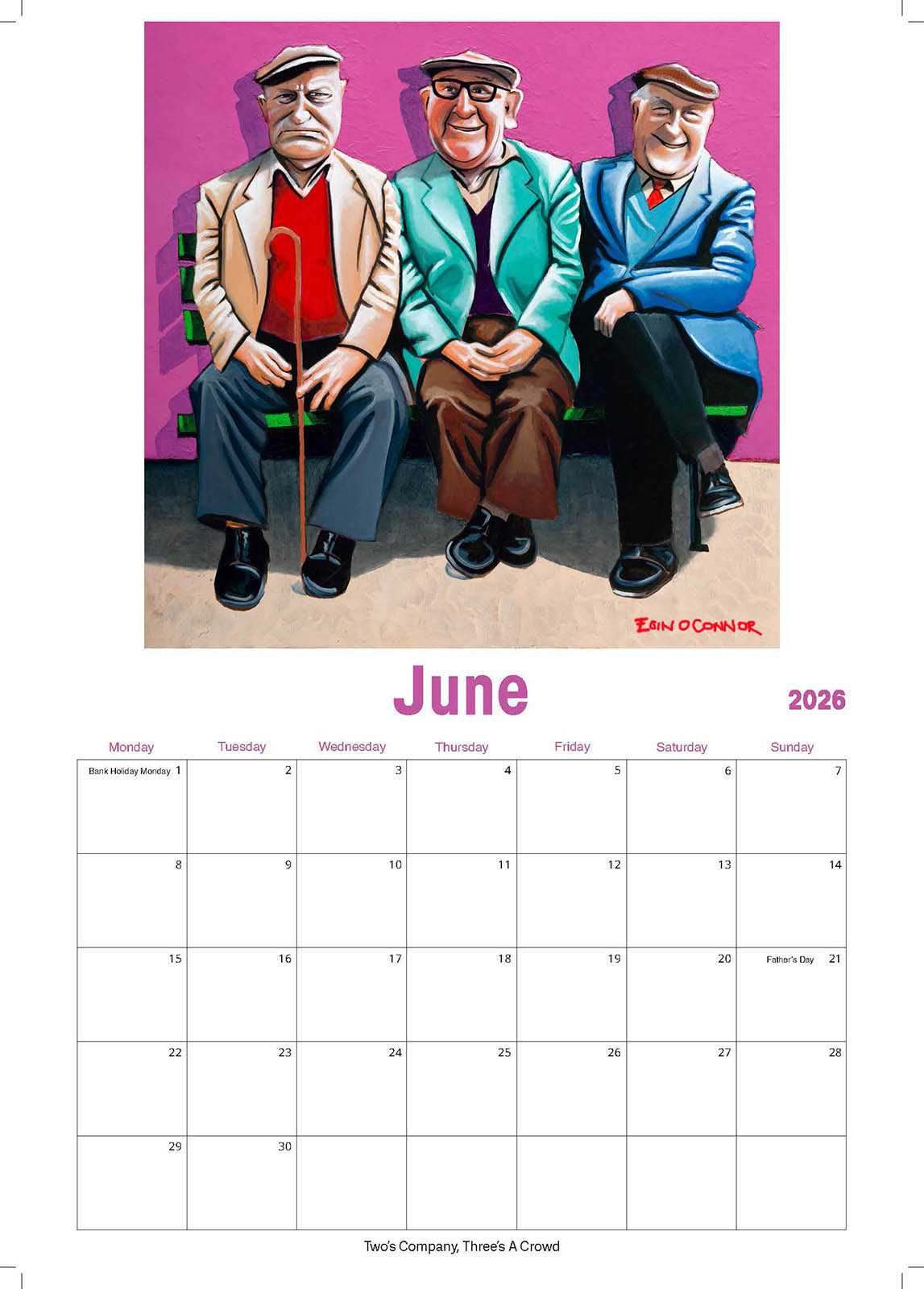 NEW Limited Edition 2026 Figurative Calendar