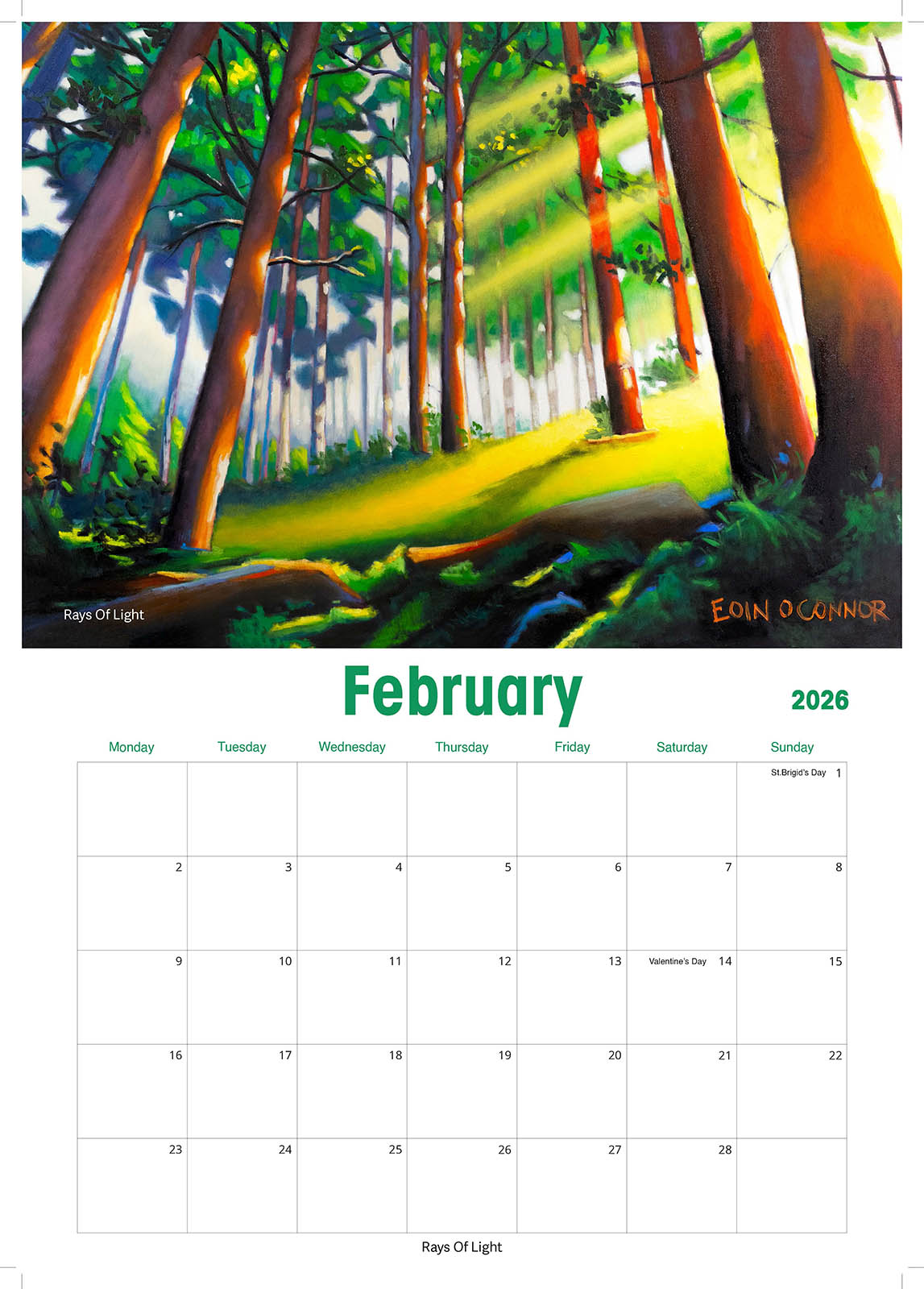 NEW Limited Edition 2026 Landscape Calendar