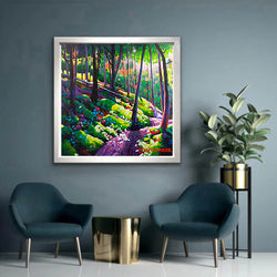 DAPPLED LIGHT, Limited Edition Framed Canvas