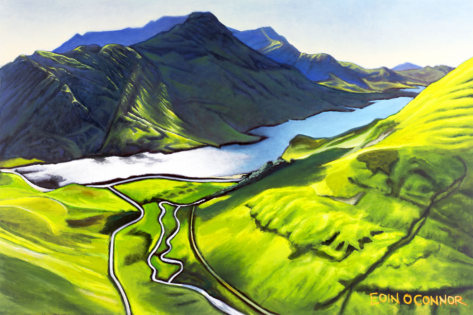 Doolough, Mayo Limited Edition Framed Canvas