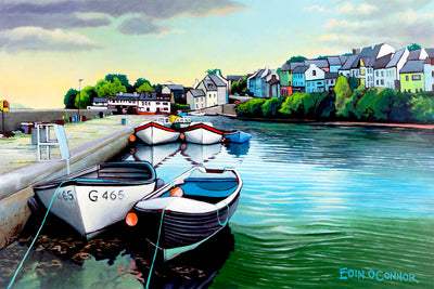 Roundstone, Connemara. Limited Edition Framed Canvas