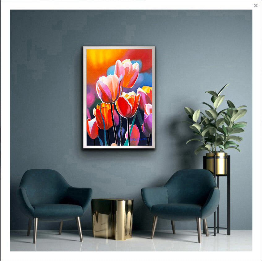 Shiny happy tulips (Secret Garden collection)