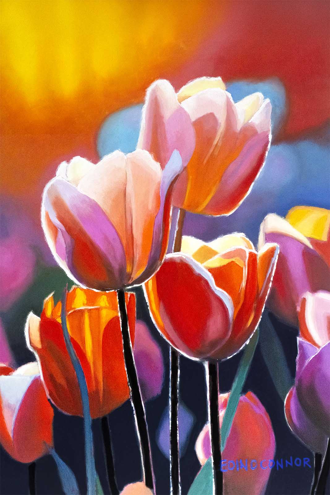Shiny happy tulips (Secret Garden collection)