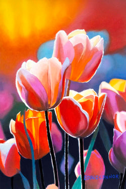 Shiny happy tulips (Secret Garden collection)