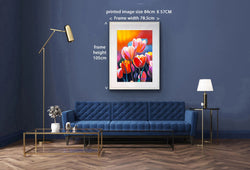 Shiny happy tulips (Secret Garden collection)