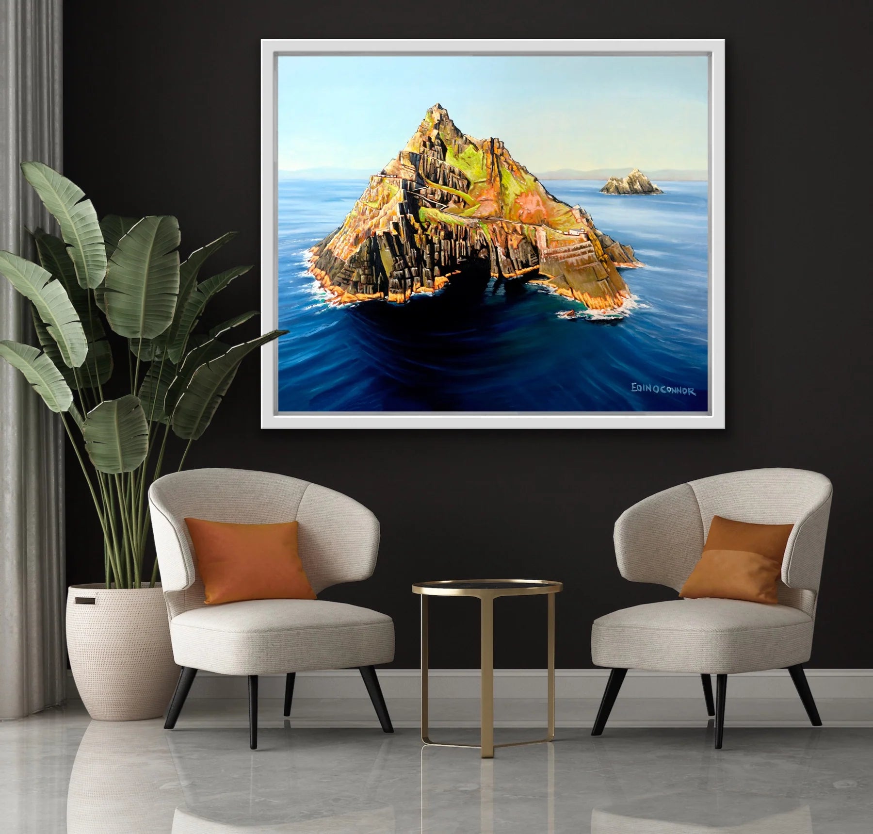 Skellig Michael, An Island Far, Far away, Limited Edition Framed Canvas