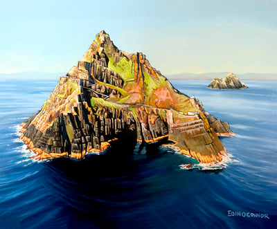 Skellig Michael, An Island Far, Far away, Limited Edition Framed Canvas