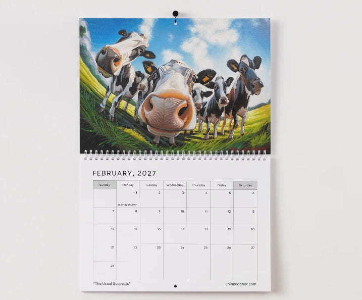 NEW Limited Edition 2027 Animal Calendar Pre-order