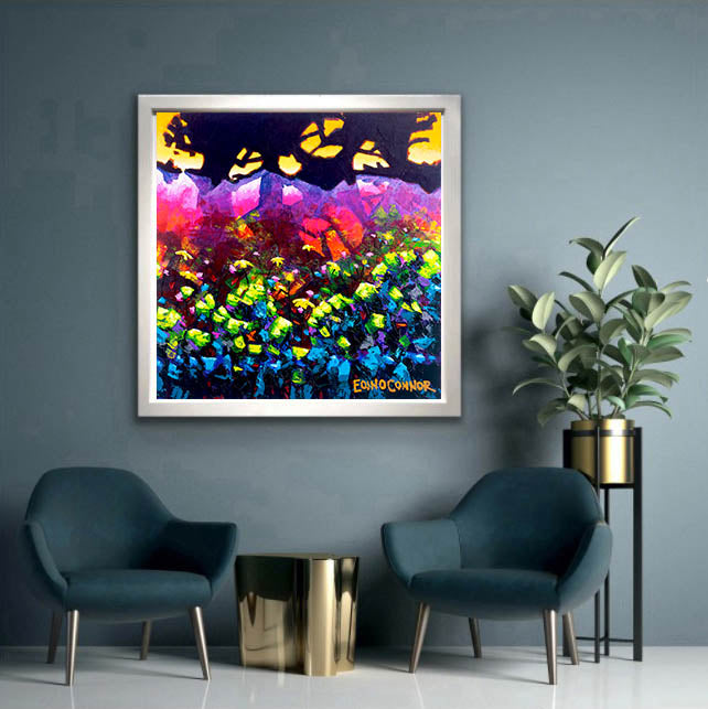 The sound of the undergrowth LIMITED EDITION FRAMED CANVAS