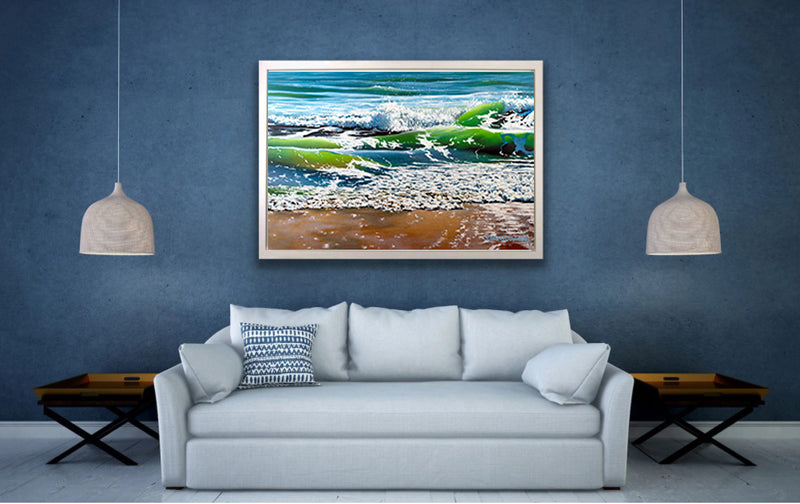 Waters Edge, Limited Edition Framed Canvas