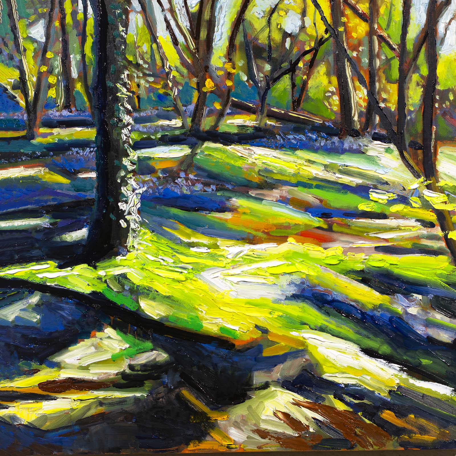 Blue bells, Courtown woods, (en plein air)