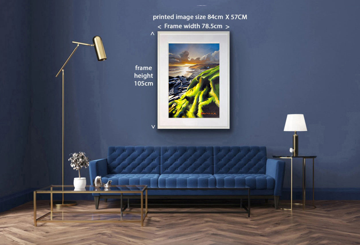 Dusk at Ballymoney, January 25