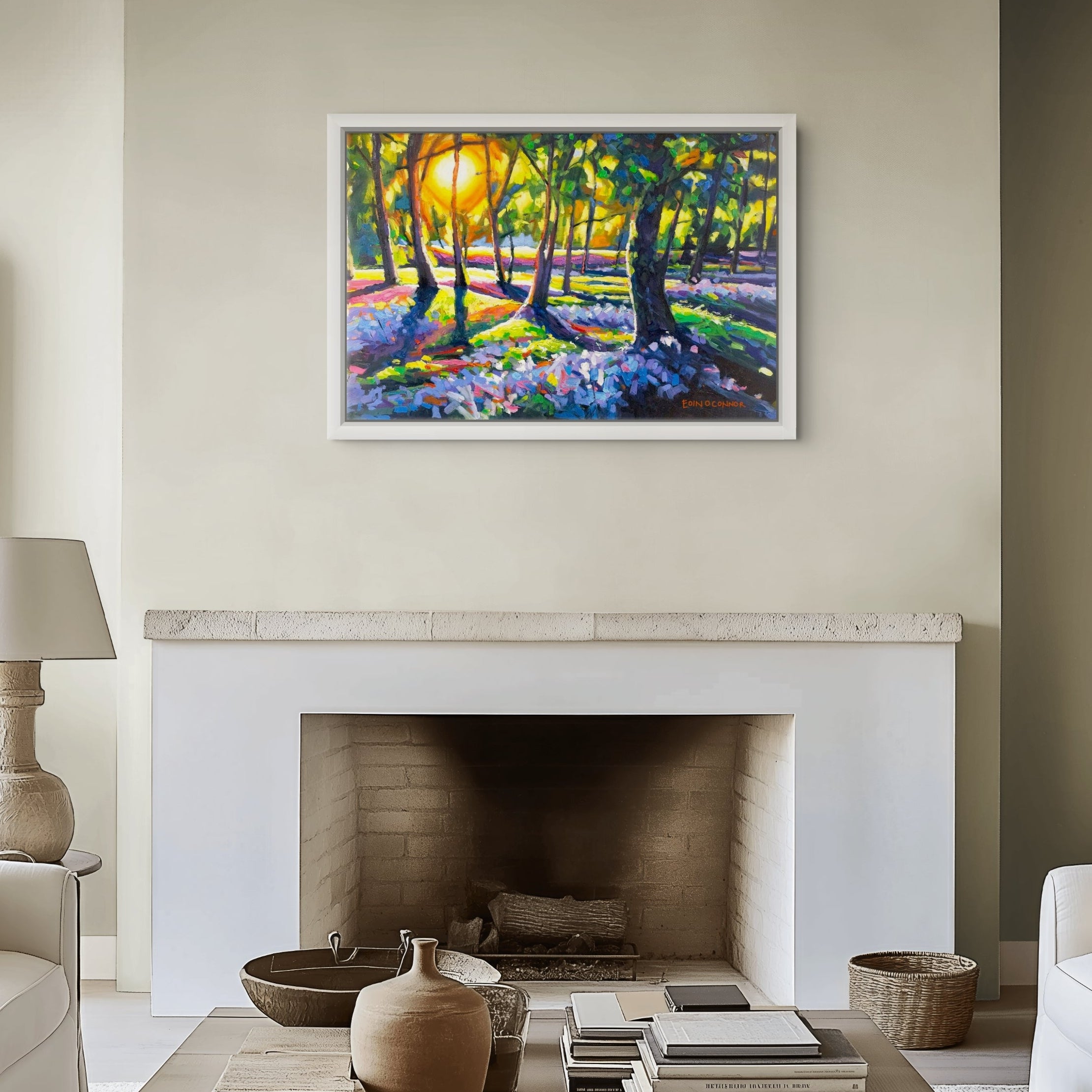 Marvellous May Framed Canvas