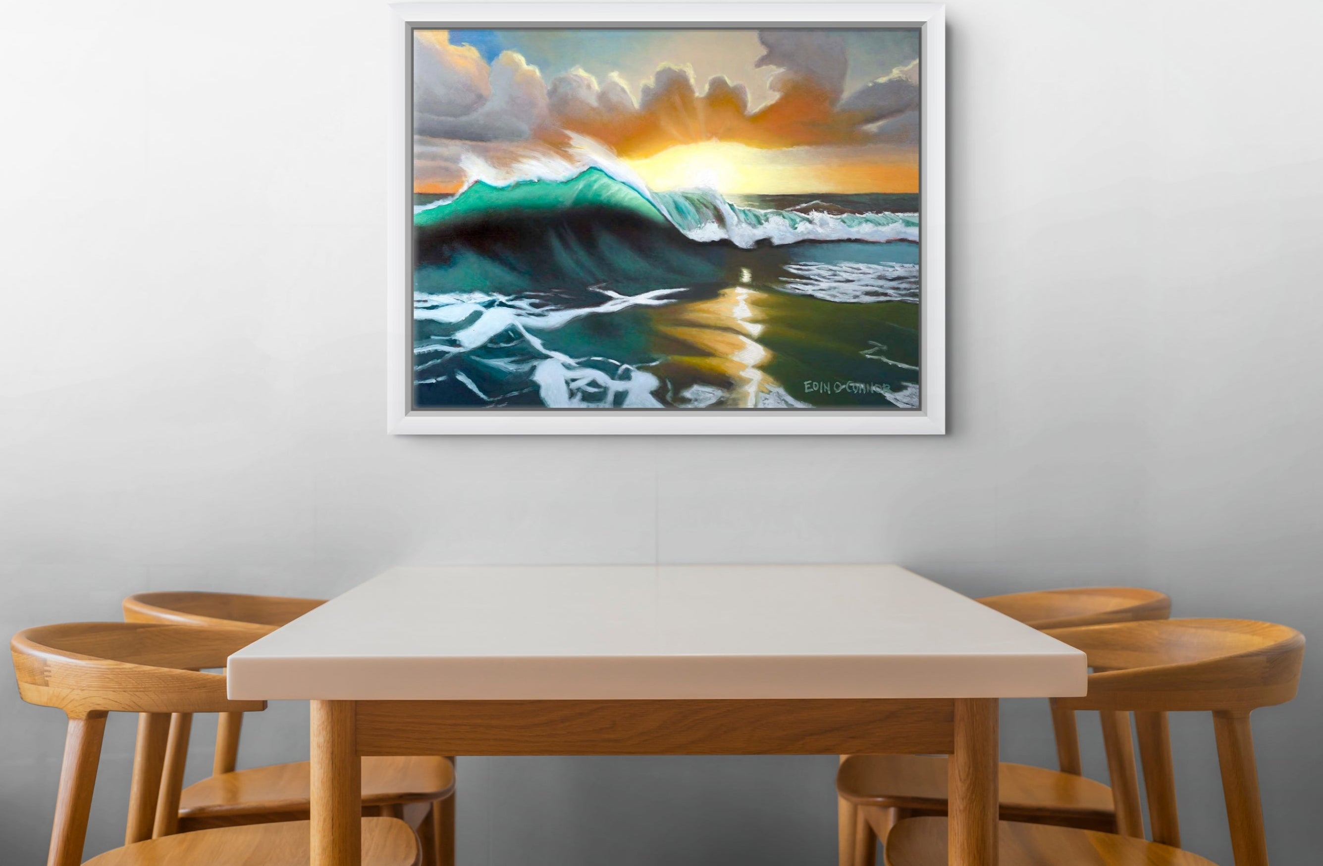 New Beginnings Framed Canvas