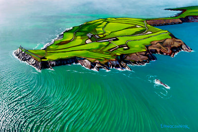 The Old Head of Kinsale, Golf Course 23, Limited Edition Framed Canvas