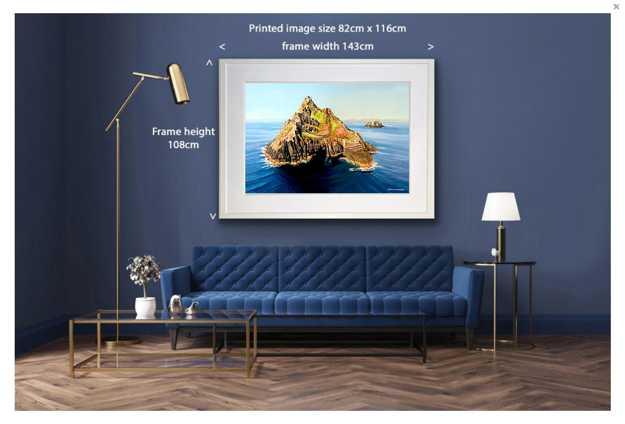 Skellig Michael, An Island Far, Far Away Extra Large Deluxe (Black Friday)