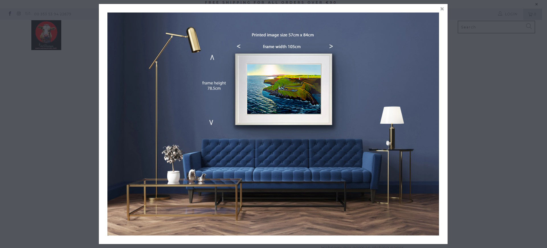 The Wicklow Coast, Wicklow Head Lighthouse. Limited Edition Prints